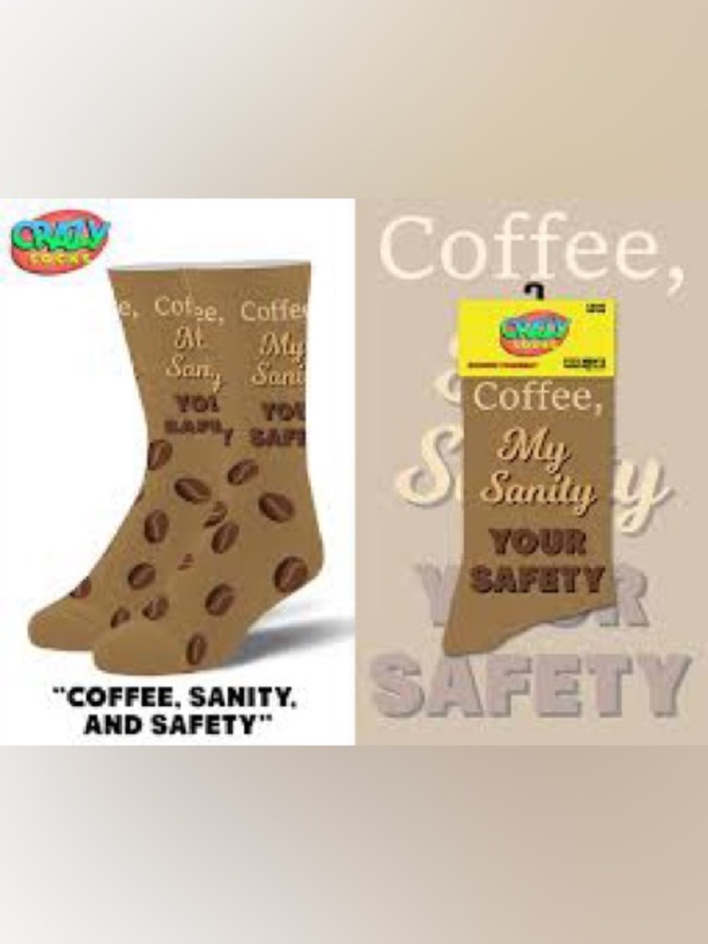 Novelty Crew Socks -